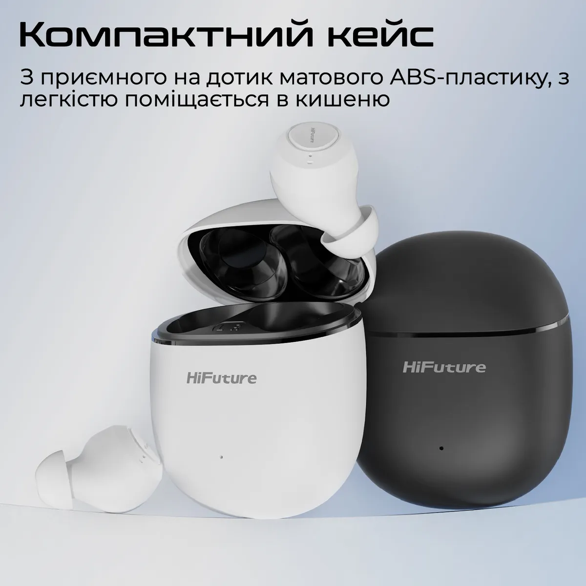 Bluetooth-гарнітура HiFuture OlymBuds3 White (olymbuds3.white) - мініатюра 6