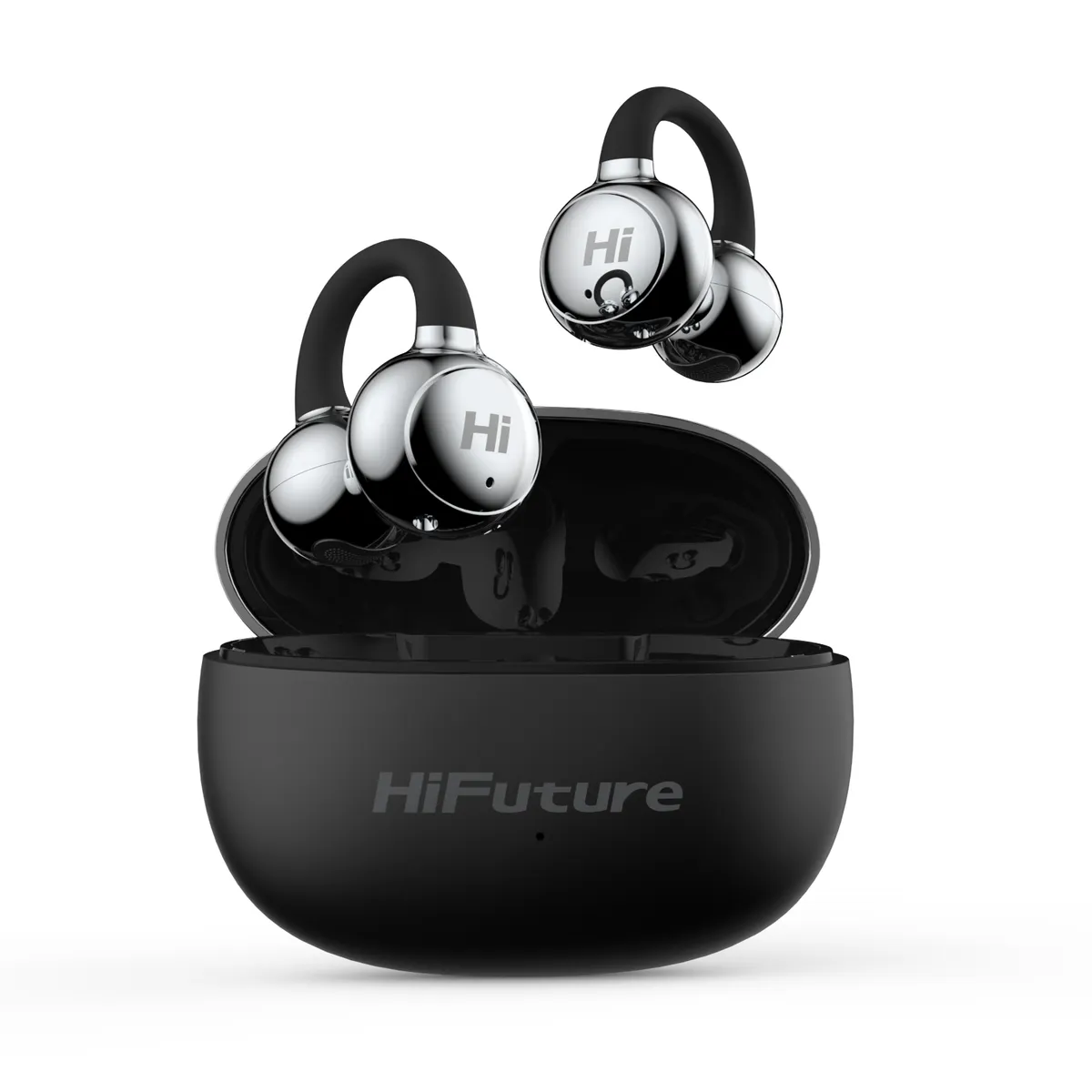Bluetooth-гарнітура HiFuture Flexclip Black - зображення 1