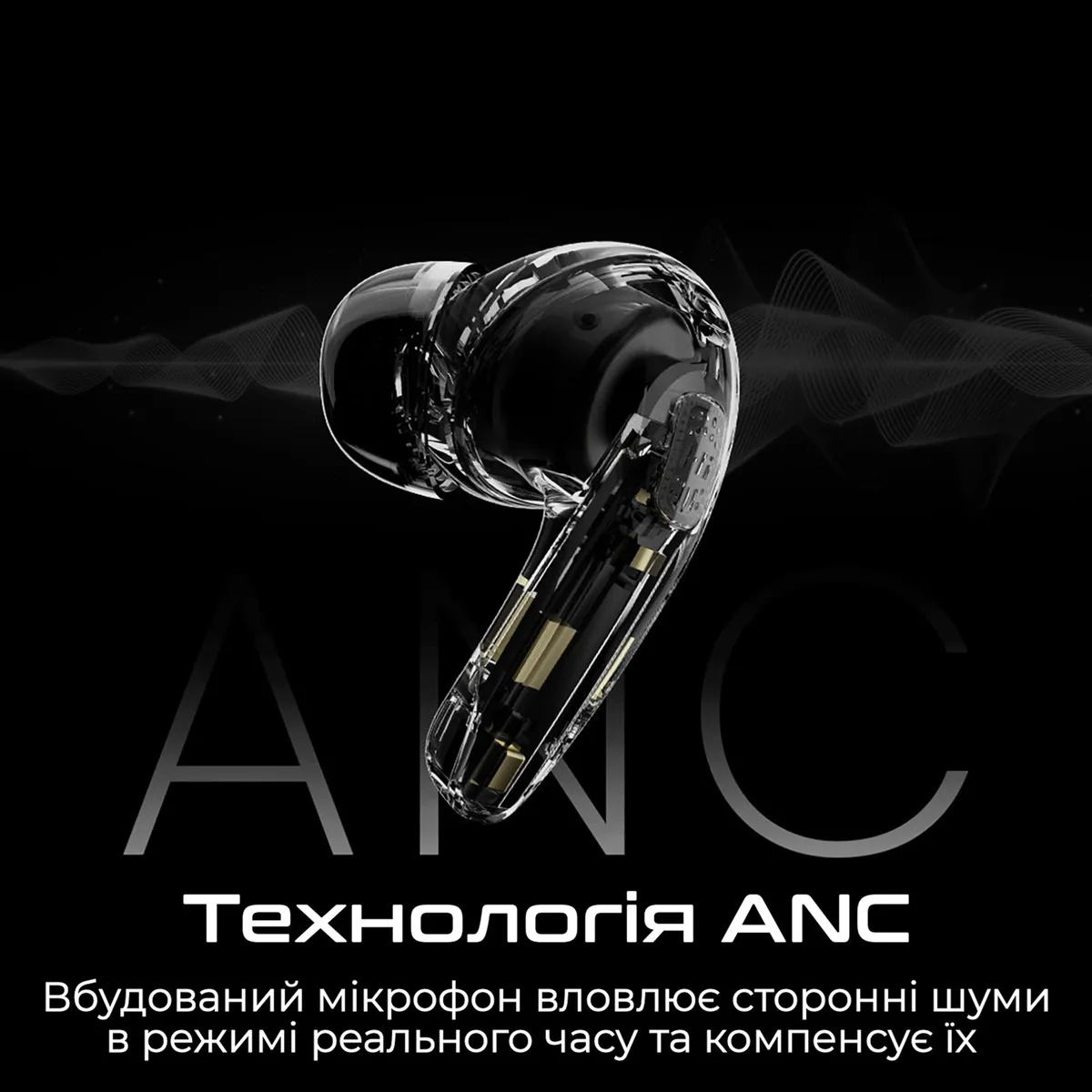 Bluetooth-гарнітура HiFuture Flybuds4 Black - мініатюра 3