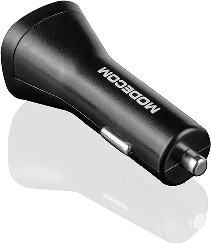 Автомобільний зарядний пристрій Modecom Royal KULU-01 (1USBx2.4A) Black (ZT-MC-KULU-01) - мініатюра 2