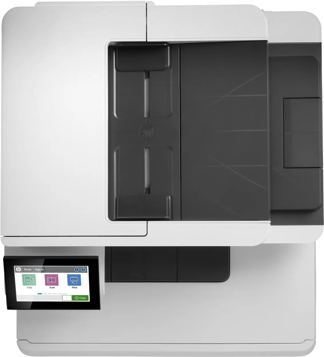 Багатофункціональний пристрій А4 кол. HP Color LaserJet Enterprise M480f (3QA55A) - мініатюра 4