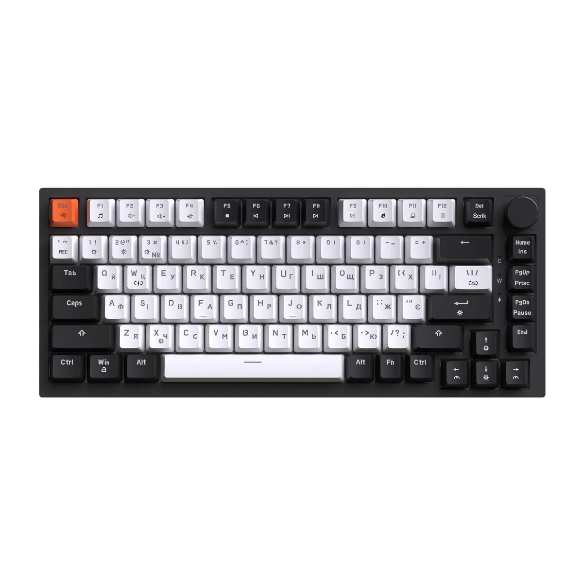 Клавіатура GamePro MK160 V2 Warden QLAB Sakura Black (MK160-V2-B-QS)