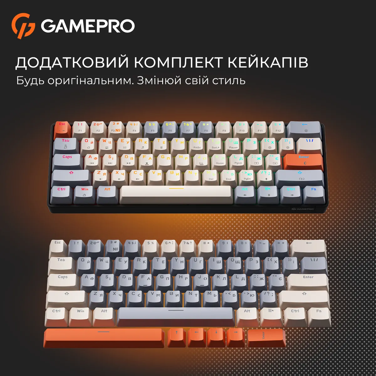 Клавіатура GamePro MK130 V2 Infinity QLAB Sakura Black (MK130-V2-B-QS) - мініатюра 19