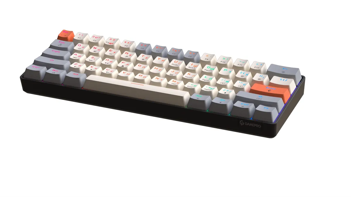 Клавіатура GamePro MK130 V2 Infinity QLAB Sakura Black (MK130-V2-B-QS) - мініатюра 5