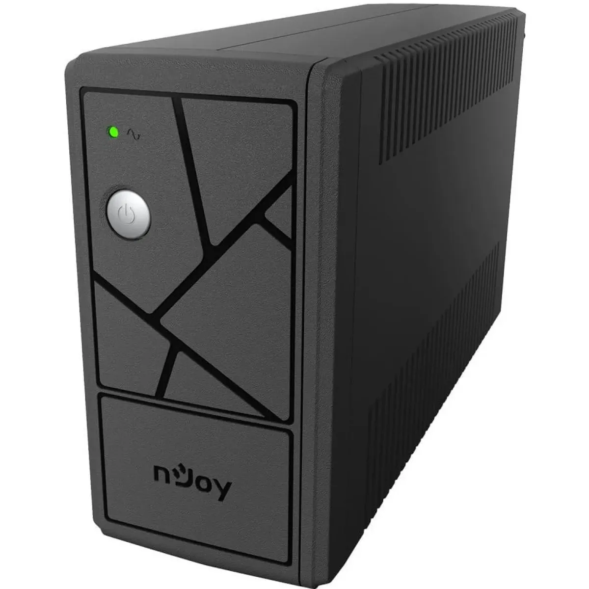 Джерело безперебійного живлення NJOY Keen 600 (UPLI-LI060KU-CG01B) Lin.int., AVR, 2 x евро, USB, пластик - мініатюра 10