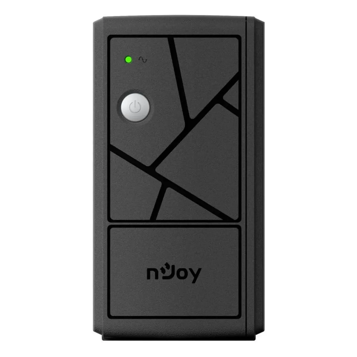 Джерело безперебійного живлення NJOY Keen 600 (UPLI-LI060KU-CG01B) Lin.int., AVR, 2 x евро, USB, пластик - мініатюра 8