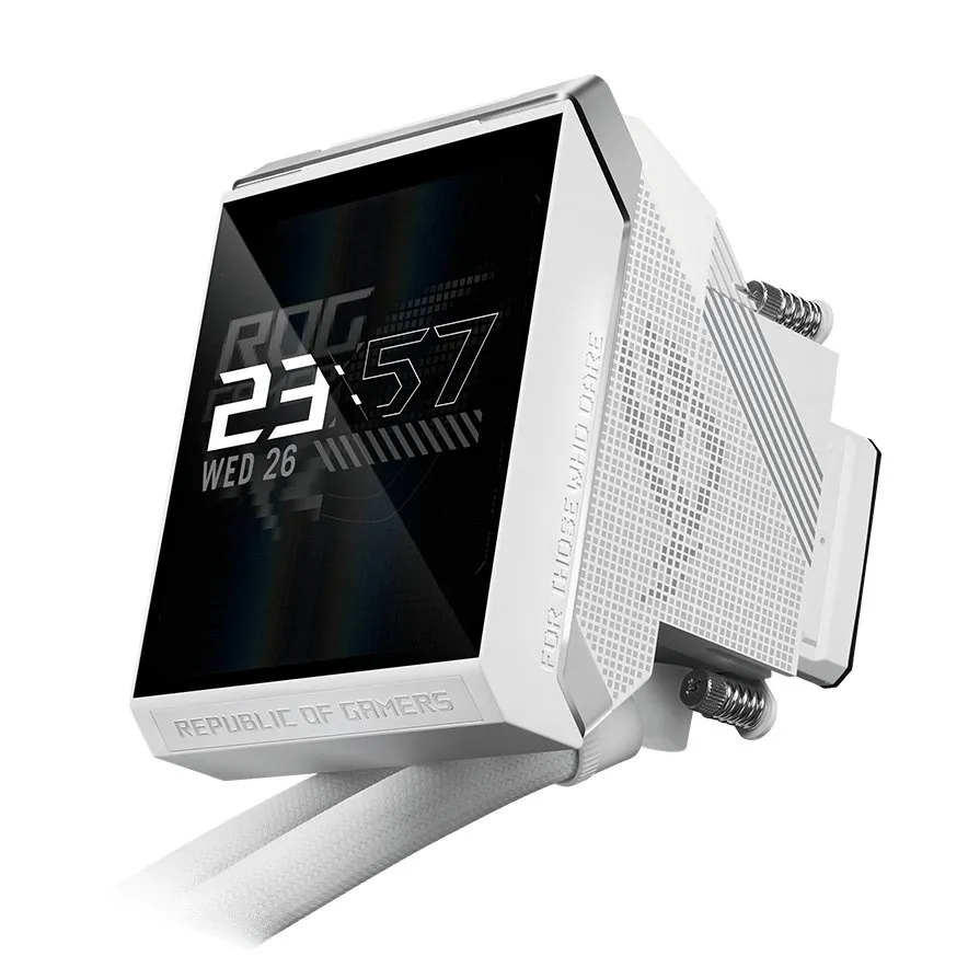 Система водяного охолодження Asus ROG Strix LC IV 360 ARGB LCD White (90RC01M2-B0EAY0) - мініатюра 5