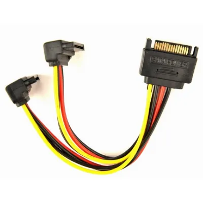 Кабель живлення SATA power 0.15m Cablexpert (CC-SATAM2F-02) - мініатюра 2