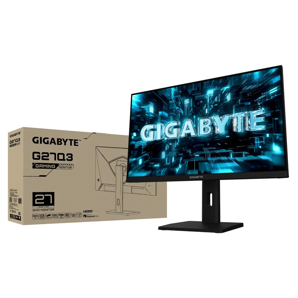 Монітор Gigabyte 27" Gaming G27Q3 IPS Black 320Hz - мініатюра 8