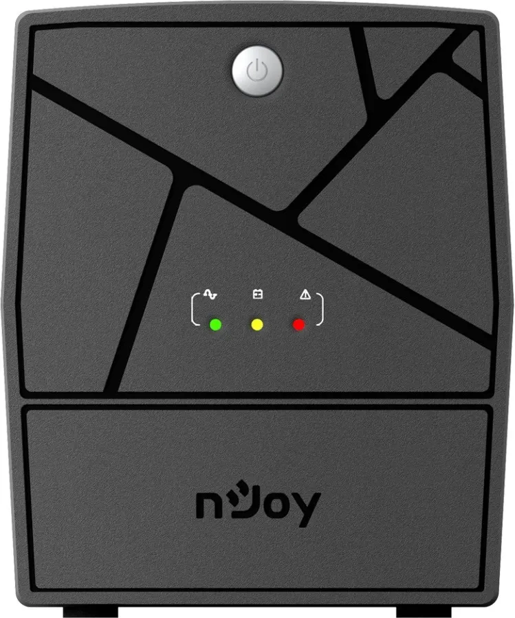 Джерело безперебійного живлення NJOY Keen 1000 (UPLI-LI100KU-CG01B), Lin.int., AVR, 4 x евро, USB, пластик - мініатюра 10