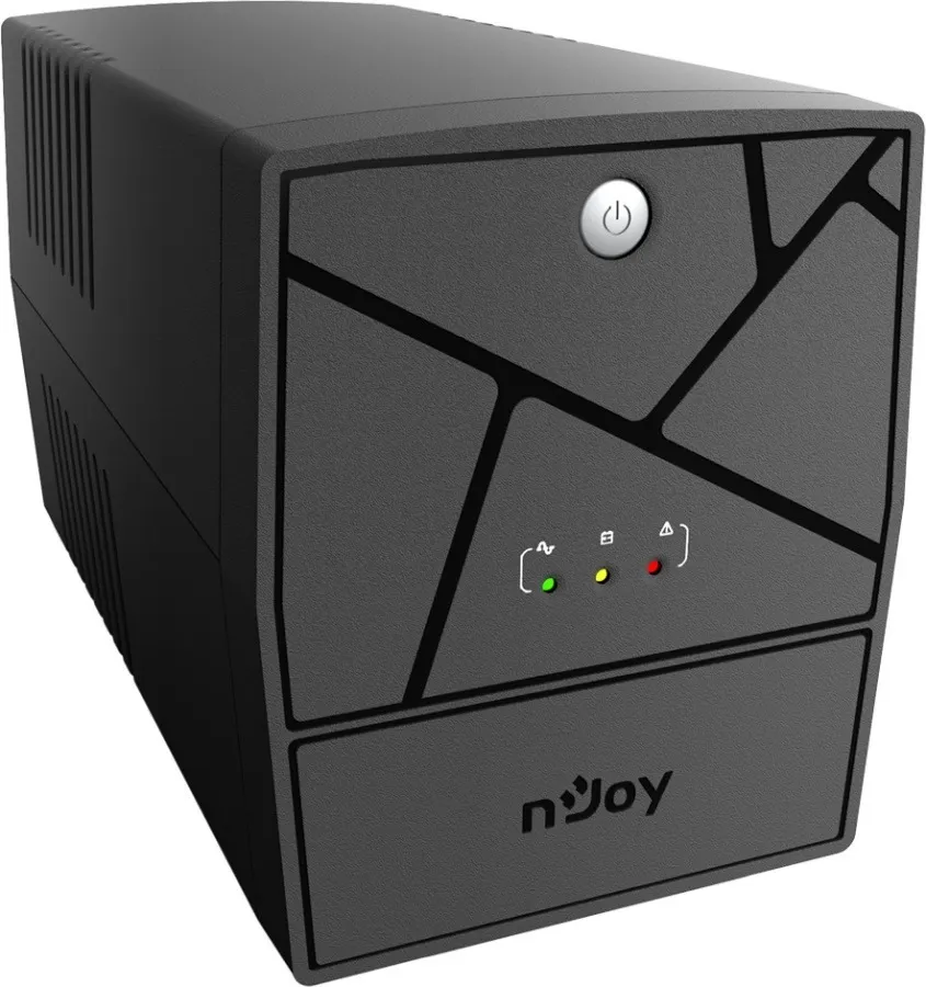 Джерело безперебійного живлення NJOY Keen 1000 (UPLI-LI100KU-CG01B), Lin.int., AVR, 4 x евро, USB, пластик - мініатюра 8