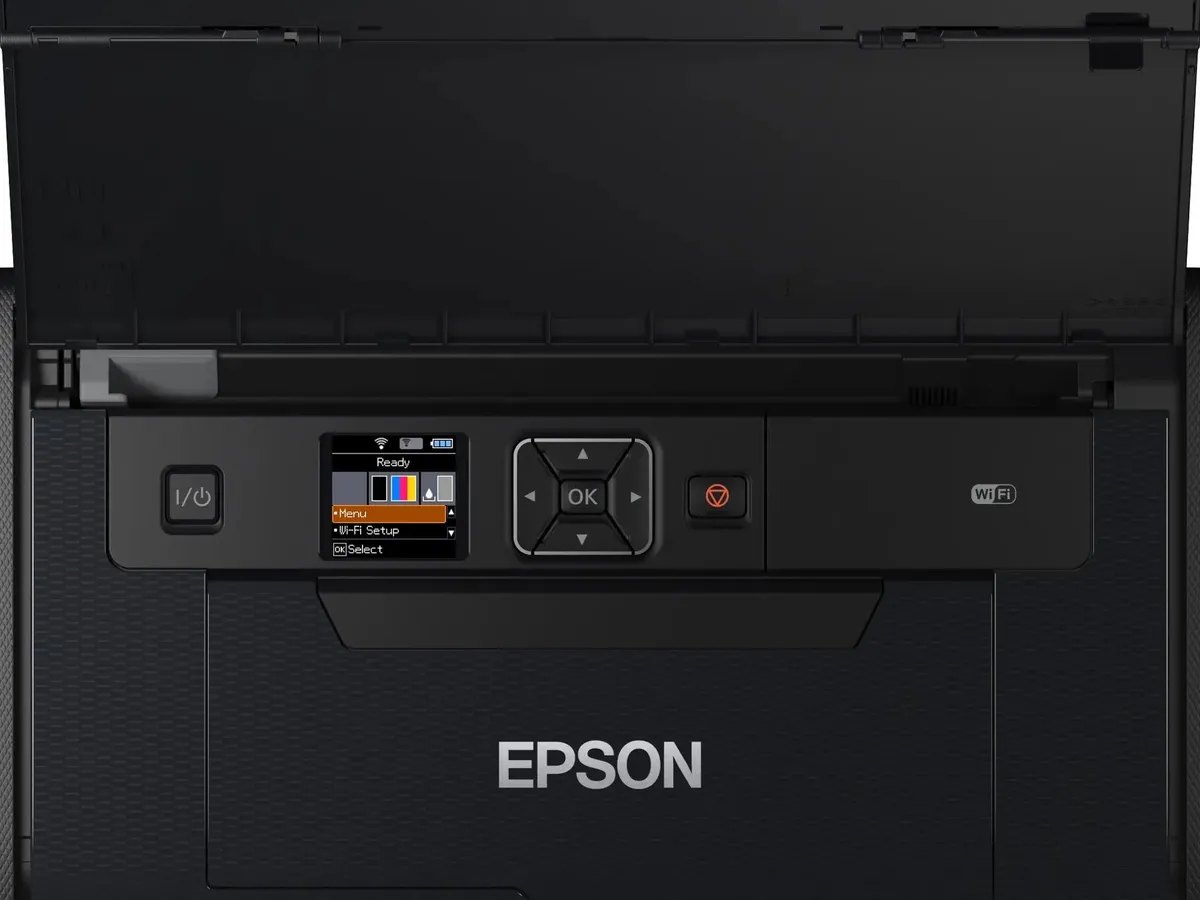 Принтер А4 Epson WorkForce WF-100W mobile з Wi-Fi (C11CE05403) - мініатюра 7
