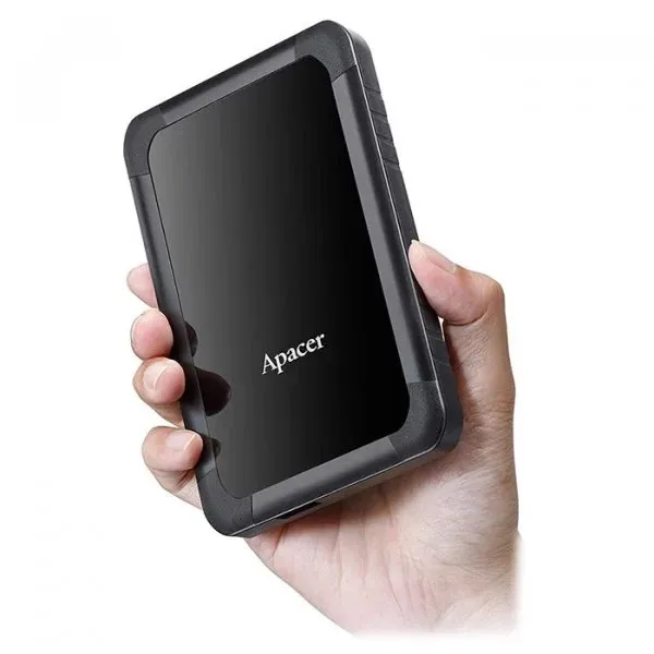 Зовнішній жорсткий диск 2.5" USB 1.0TB Apacer AC532 Black (AP1TBAC532B-1) - мініатюра 4