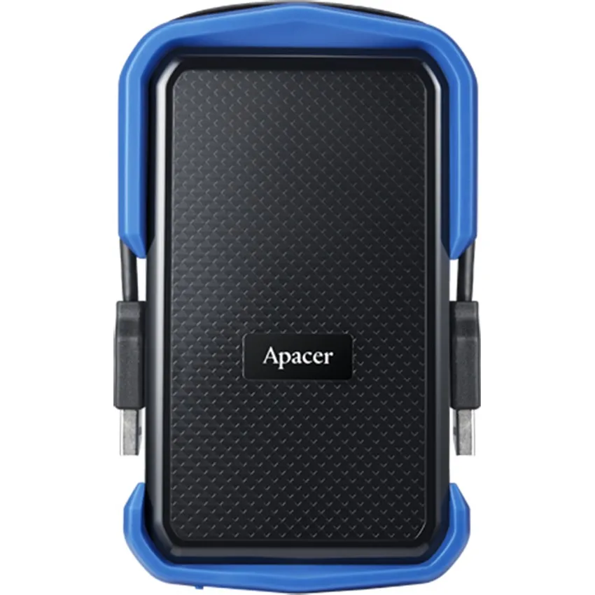 Зовнішній жорсткий диск 2.5" USB 2.0TB Apacer AC631 Black/Blue (AP2TBAC631U-1) - мініатюра 12