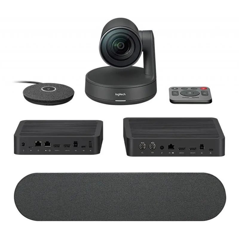 Веб-камера Logitech Rally Plus Ultra-HD Dual Speaker ConferenceCam (960-001224) - мініатюра 2