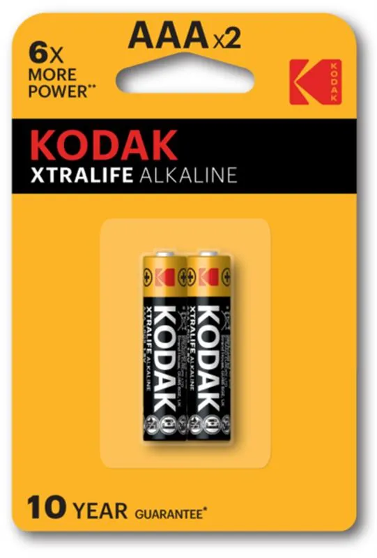 Батарейка Kodak XtraLife AAA/LR03 BL 2шт - зображення 1