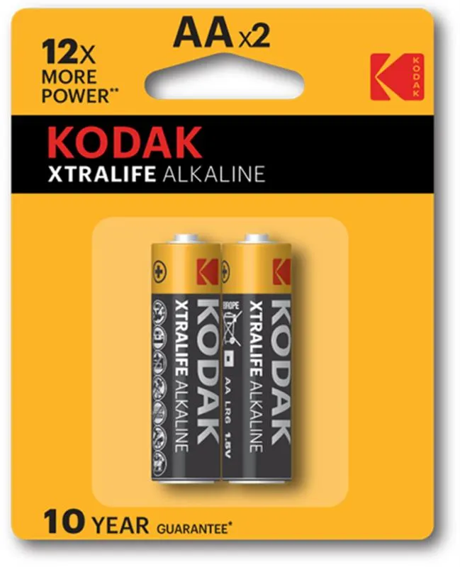 Батарейка Kodak XtraLife AA/LR06 BL 2шт - зображення 1