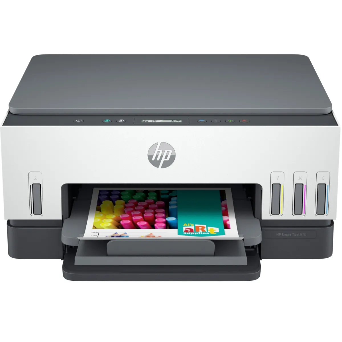 Багатофункціональний пристрій А4 кол. HP Smart Tank 670 з Wi-Fi (6UU48A) - мініатюра 2