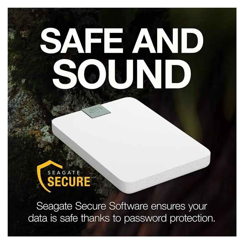 Зовнішній жорсткий диск 2.5" USB 2.0TB Seagate Ultra Touch Cloud White (STMA2000400) - мініатюра 11