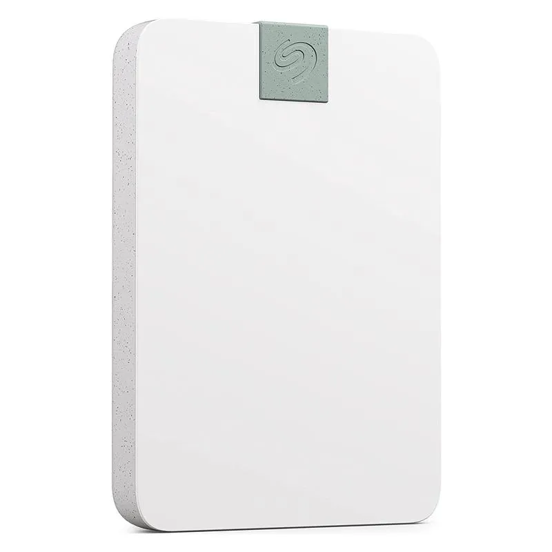 Зовнішній жорсткий диск 2.5" USB 2.0TB Seagate Ultra Touch Cloud White (STMA2000400) - мініатюра 2