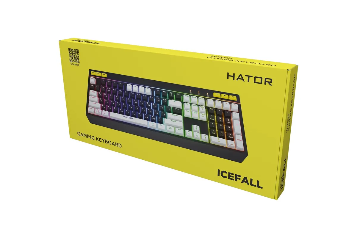 Клавіатура Hator Icefall Black (HTK400UA) - мініатюра 6