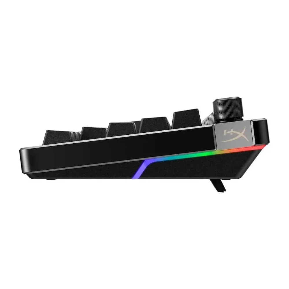 Клавіатура бездротова HyperX Alloy Rise 75 Red RGB UA Black (91Y91AA) - мініатюра 4