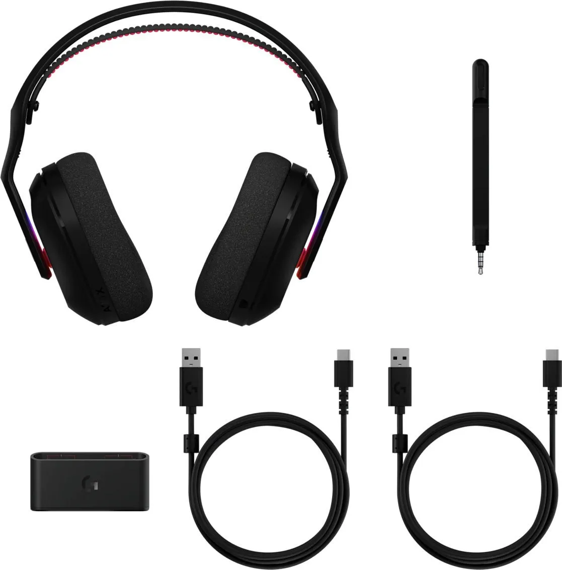Гарнітура Logitech G Astro A20 X Lightspeed with PlaySync Black (939-002247) - мініатюра 4