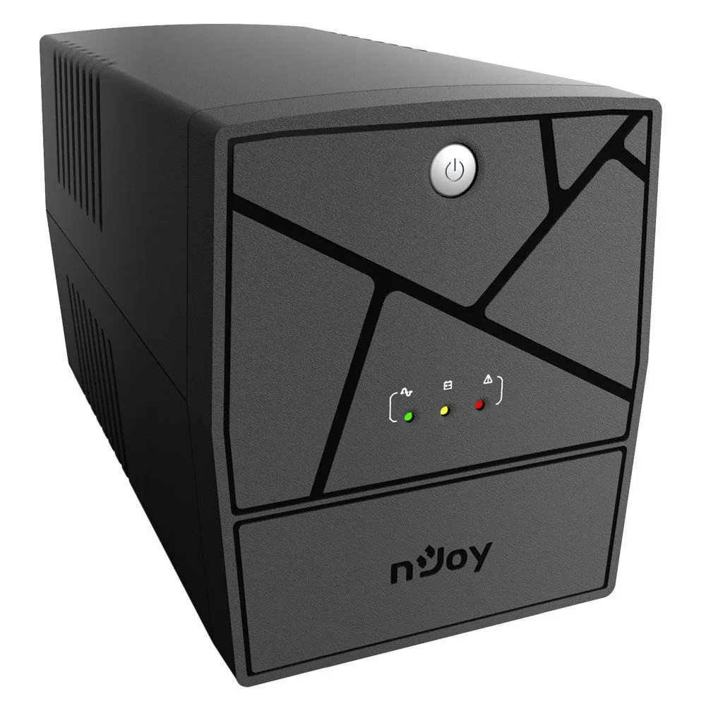 Джерело безперебійного живлення NJOY Keen 2000 (UPLI-LI200KU-CG01B) Lin.int., AVR, 4 x евро, USB, пластик - мініатюра 7