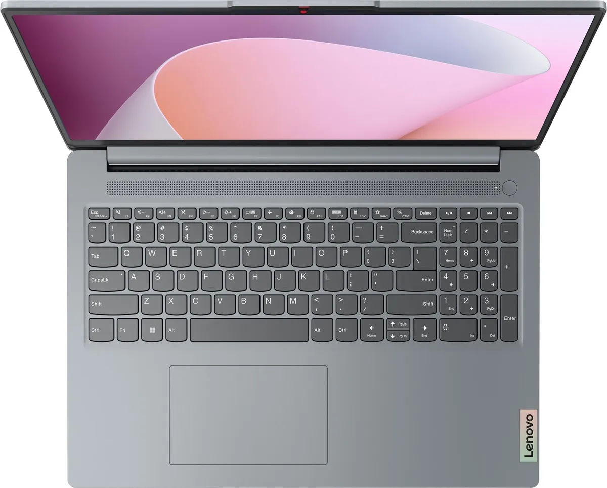 Ноутбук Lenovo IdeaPad Slim 3 15AMN8 (82XQ01JYRA) Arctic Grey - мініатюра 2