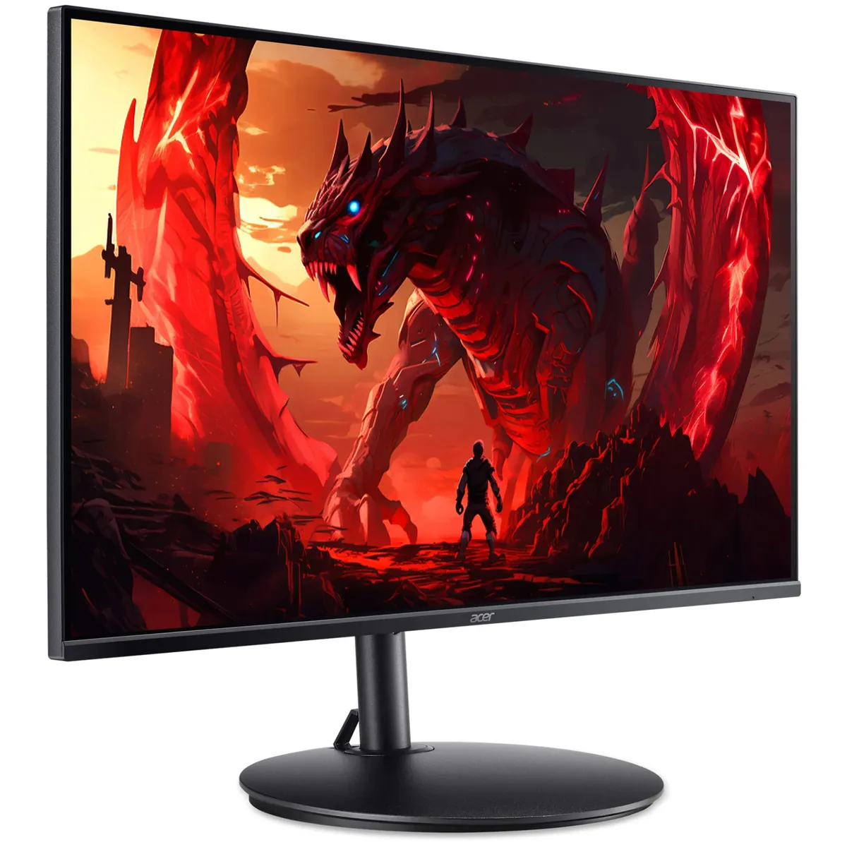 Монiтор Acer 23.8" Nitro XF240YW3biiph (UM.QX0EE.320) IPS Black 240Hz - мініатюра 3