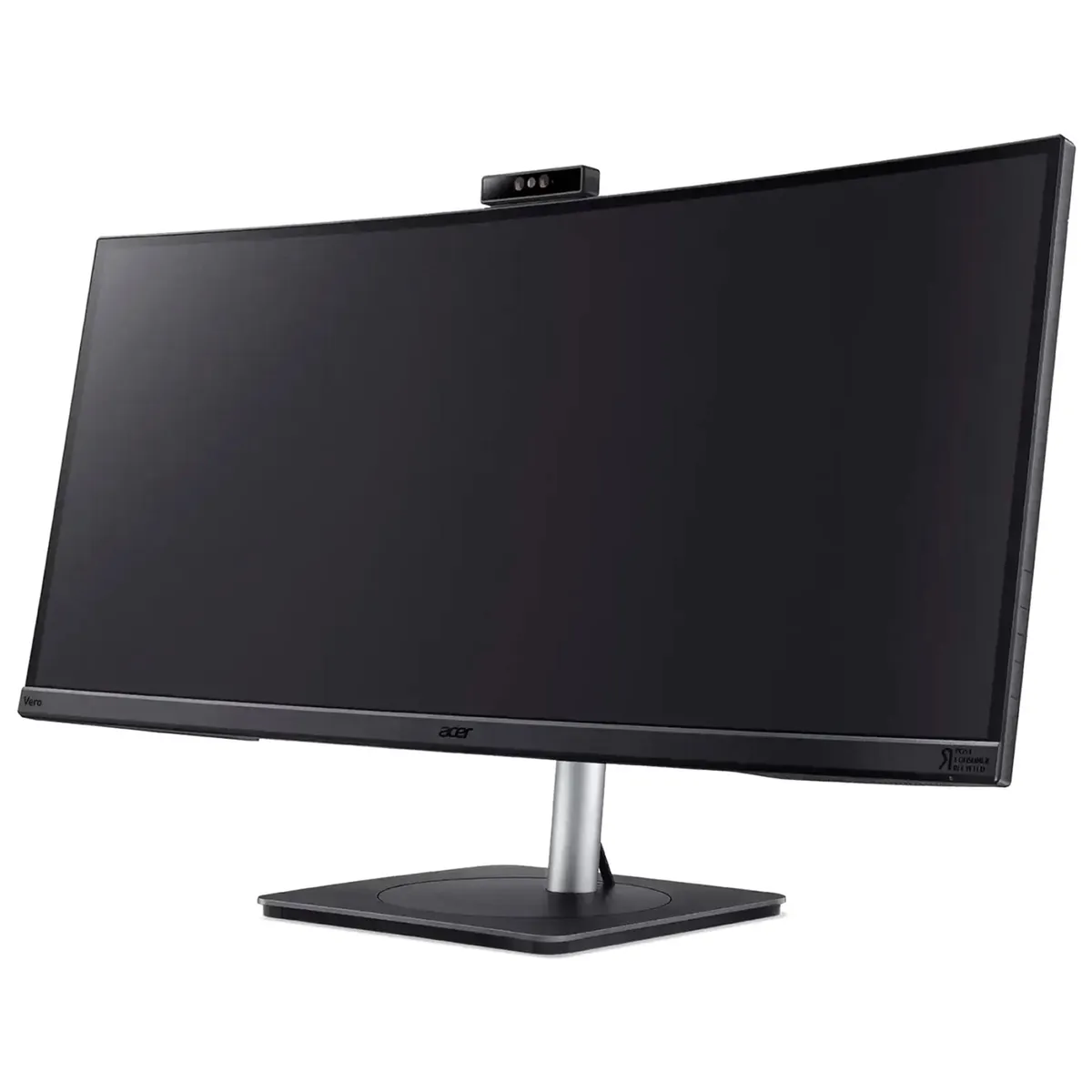 Монiтор Acer 34" Vero CB343CURJ0bemiiprcuzx (UM.CB3EE.013) VA Curved Black 120Hz - мініатюра 3