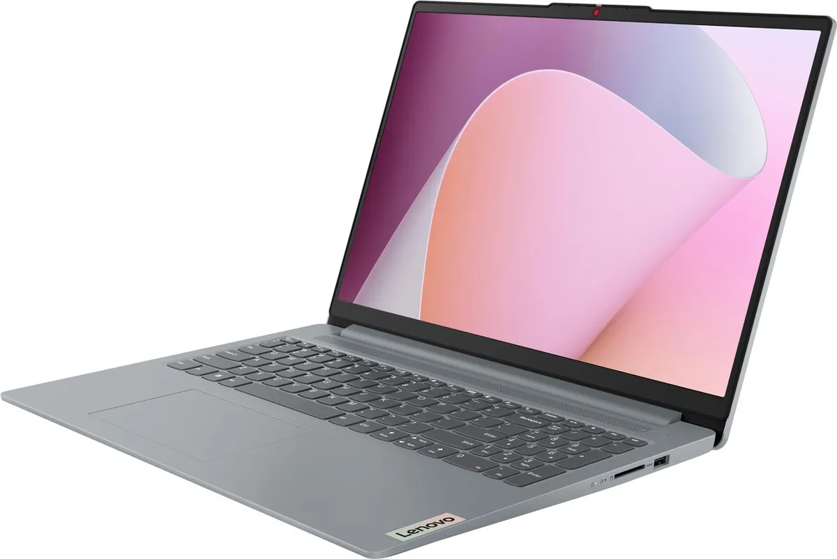 Ноутбук Lenovo IdeaPad Slim 3 15AMN8 (82XQ01KFRA) Arctic Grey - мініатюра 4