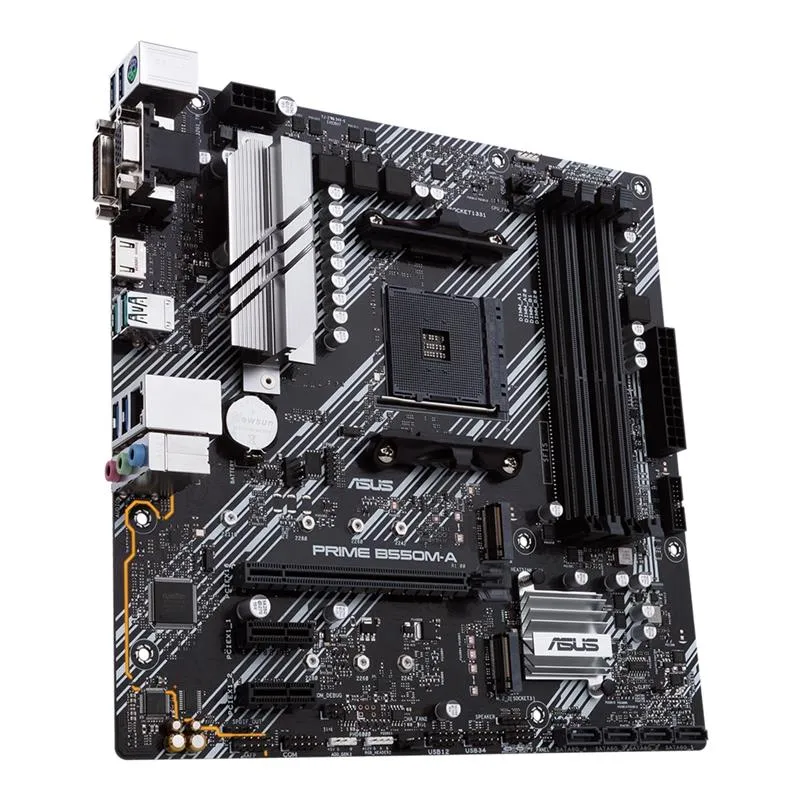 Материнська плата ASUS PRIME B550M-A/CSM - мініатюра 3
