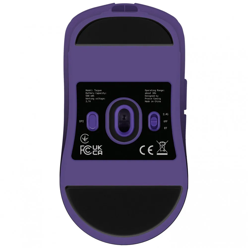 Бездротова ігрова миша Proove Gaming Taipan (white/purple) - мініатюра 8