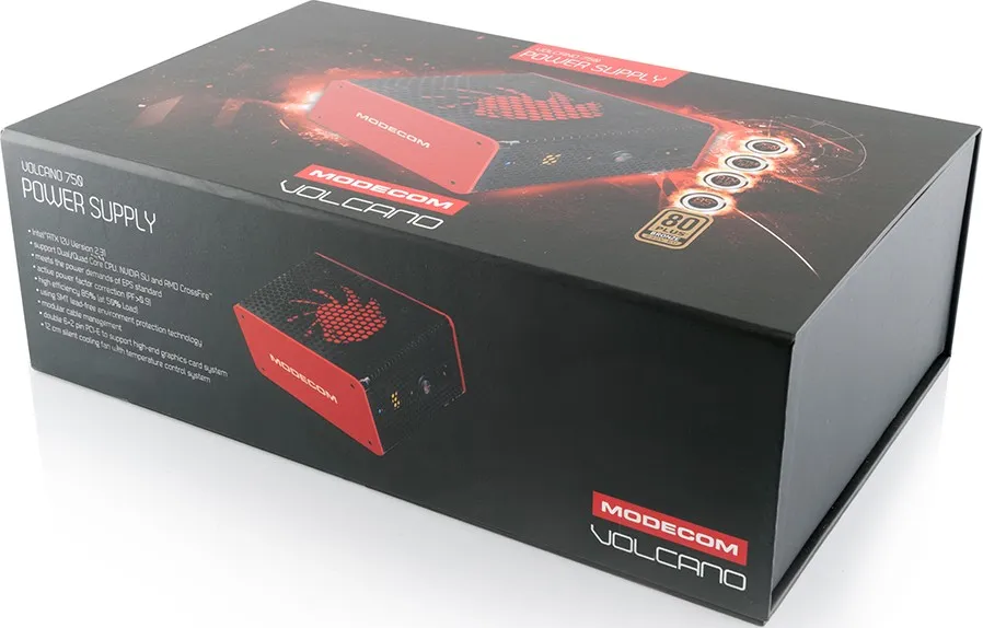 Блок живлення Modecom Volcano 750 Bronze (ZAS-MC85-SM-750-ATX-VOLCA) - мініатюра 6