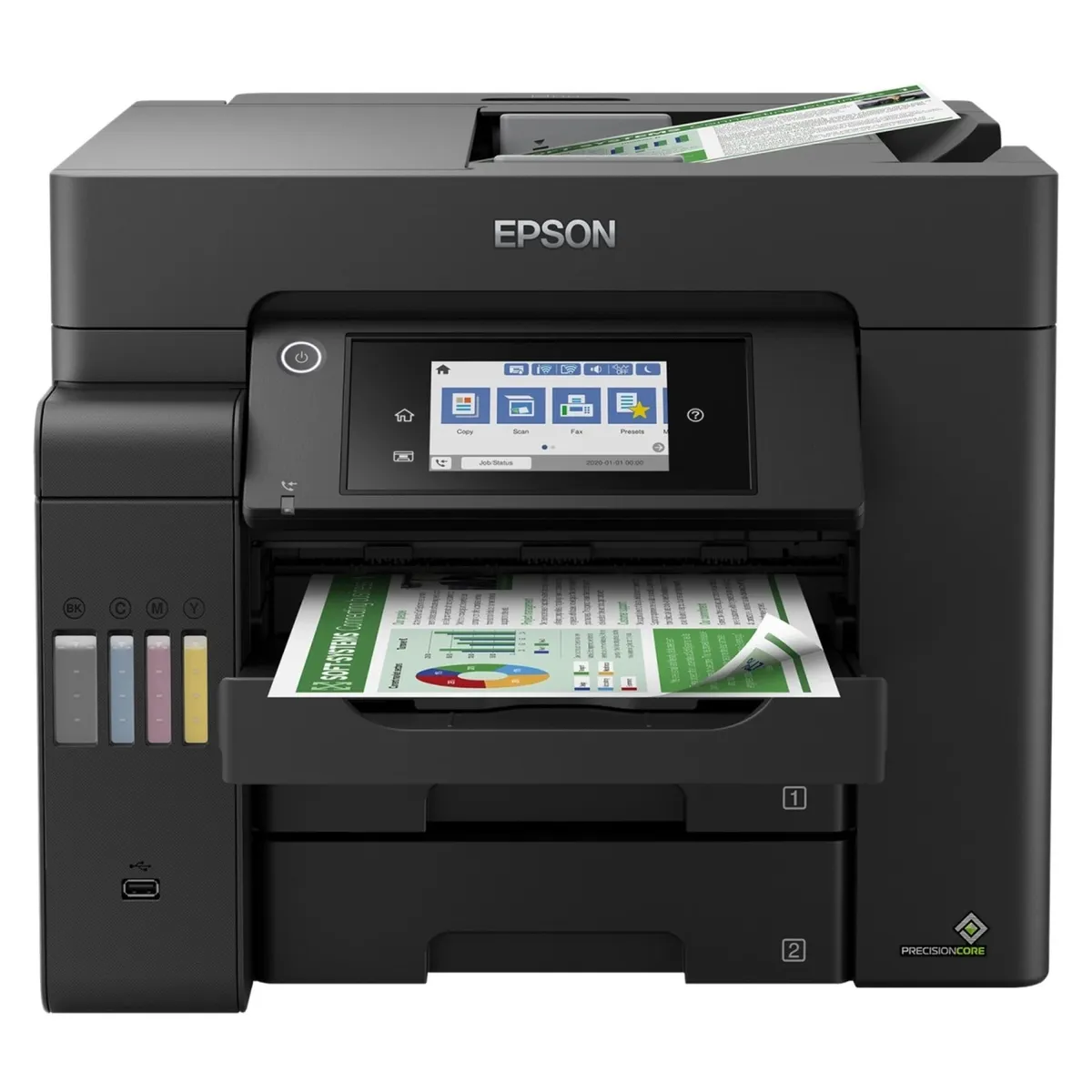 Багатофункціональний пристрій А4 Epson EcoTank L6550 Wi-Fi (C11CJ30404) - зображення 1