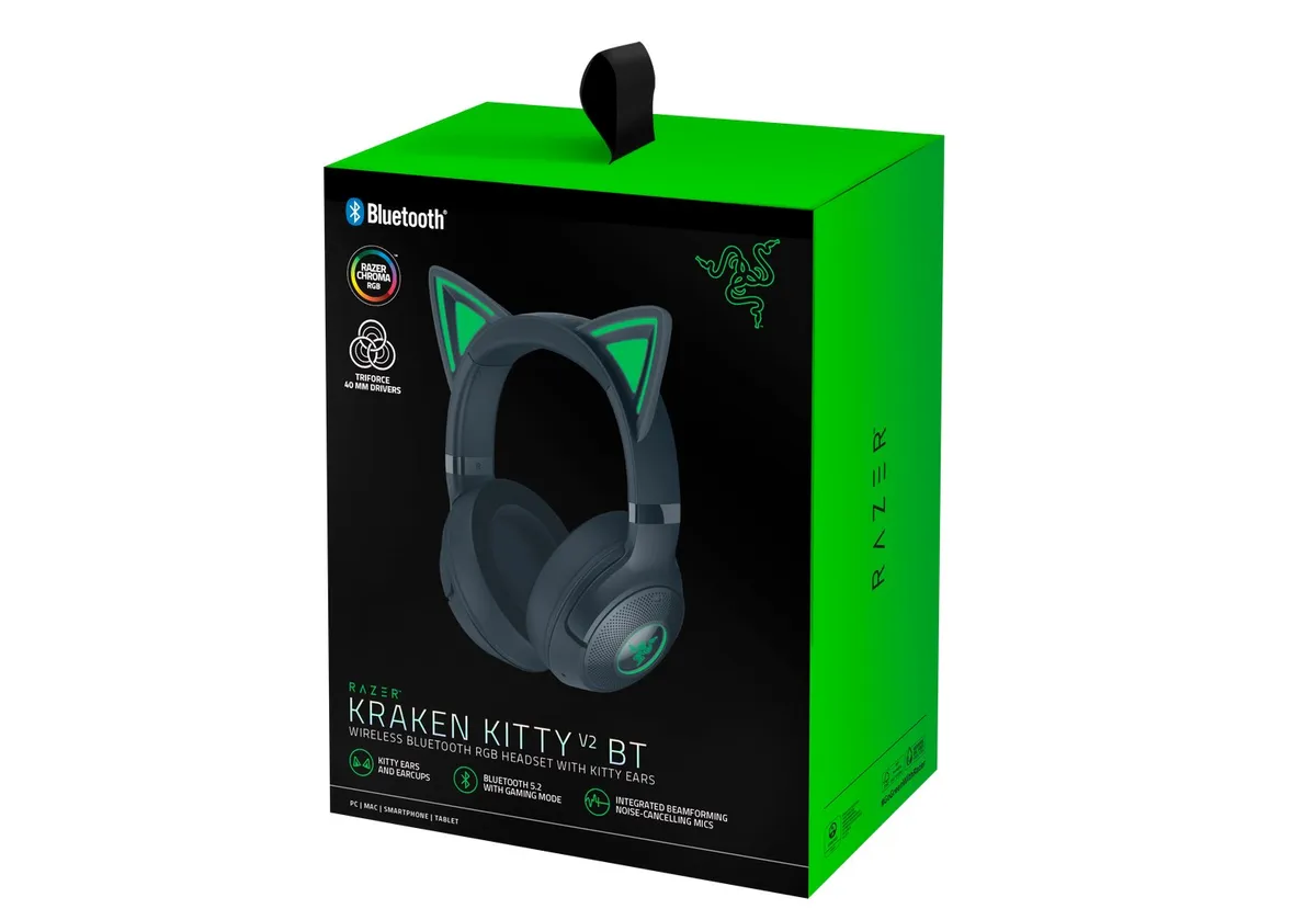 Bluetooth-гарнітура Razer Kraken Kitty V2 BT Black (RZ04-04860500-R3M1) - мініатюра 7