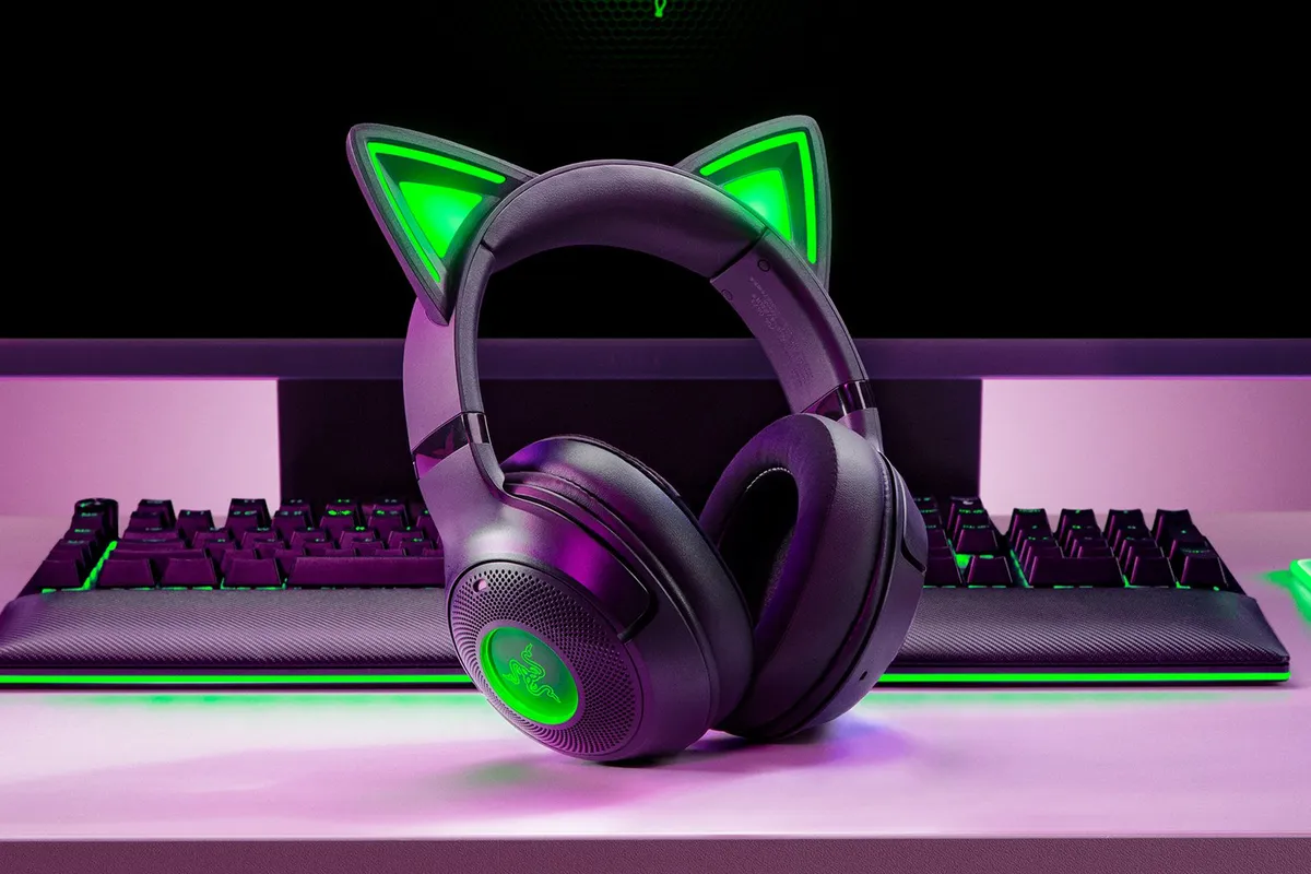 Bluetooth-гарнітура Razer Kraken Kitty V2 BT Black (RZ04-04860500-R3M1) - мініатюра 8