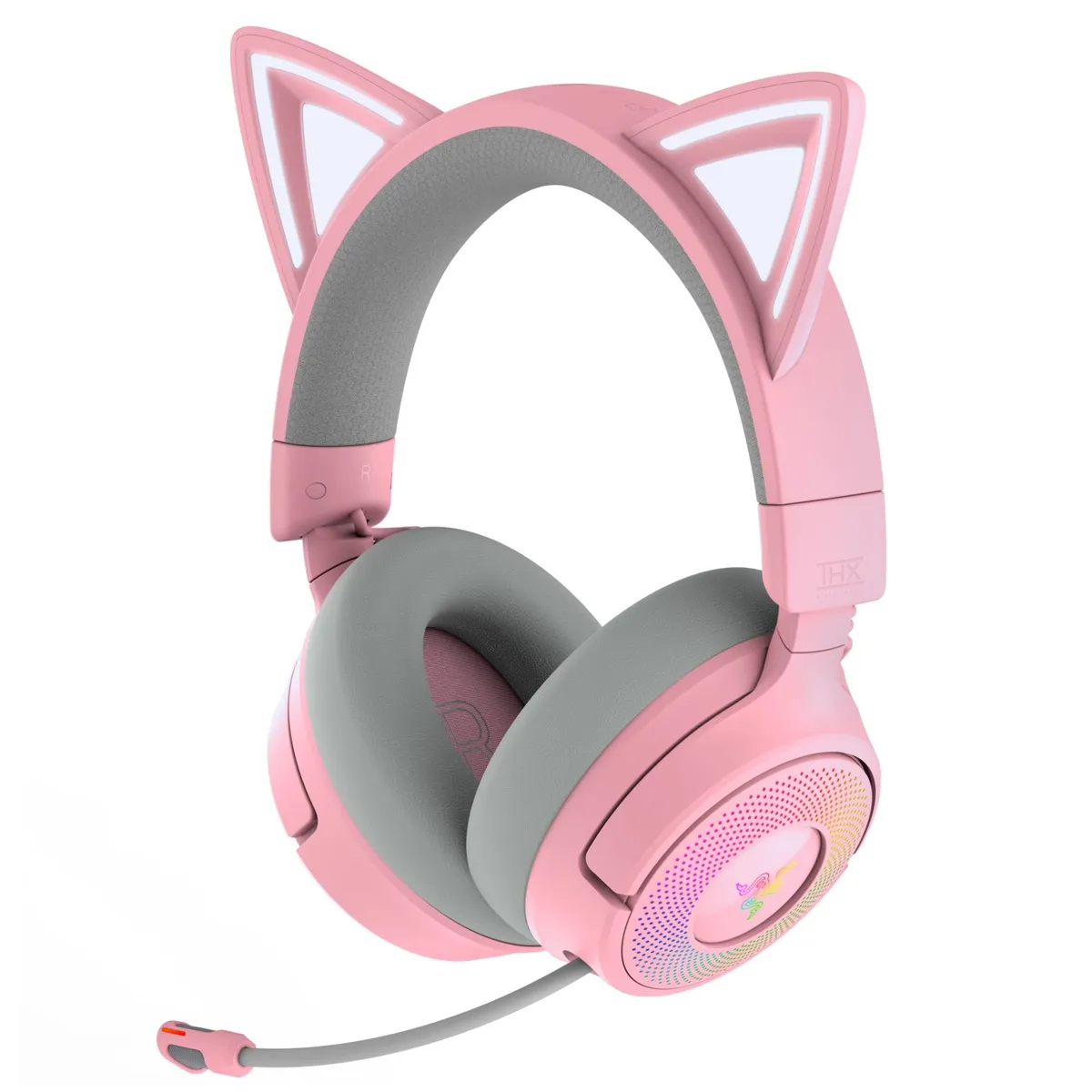Гарнiтура Razer Kraken Kitty V3 Pro Quartz (RZ04-05170200-R3M1) - зображення 1