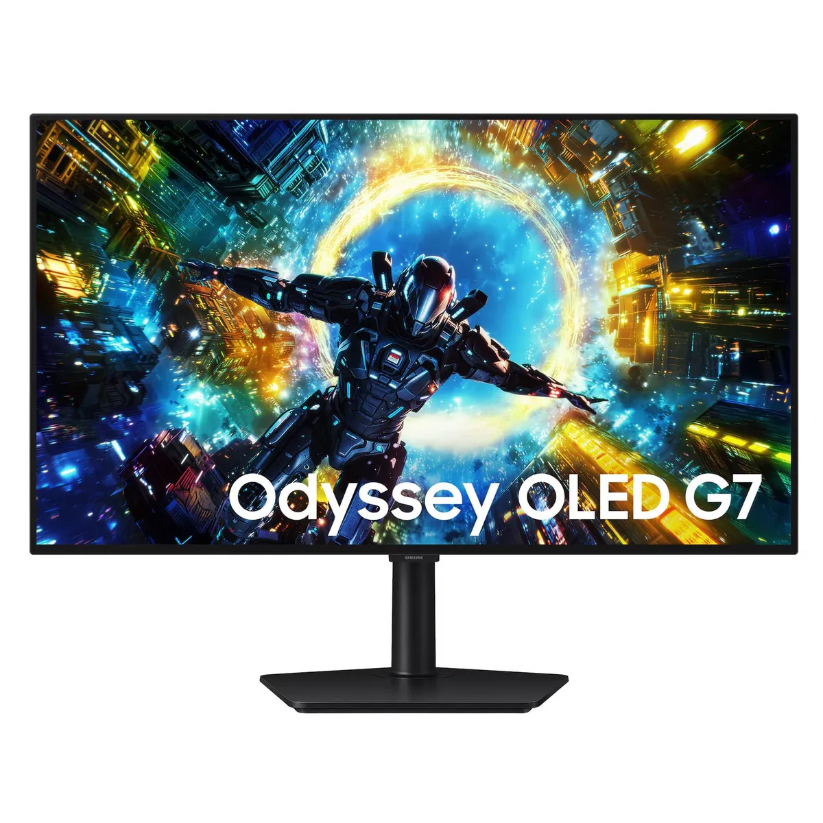 Монiтор Samsung 32" Odyssey Gaming G7 (LS32HG732SIXUA) OLED Black 165Hz