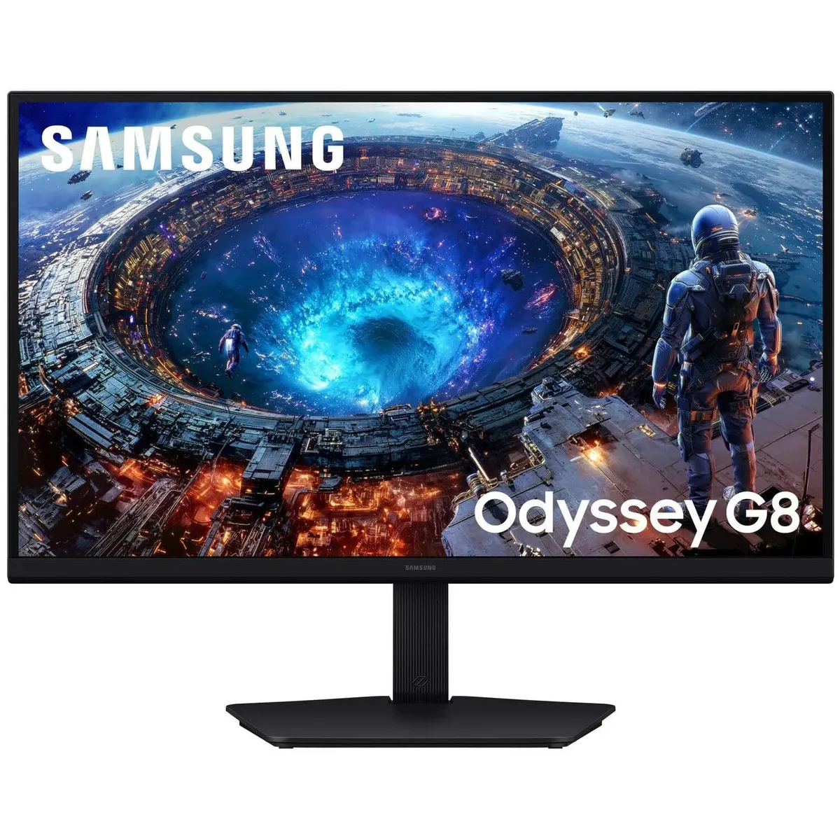 Монiтор Samsung 27" Odyssey Gaming G8 (LS27HG800EFXUA) IPS Black 180Hz - зображення 1