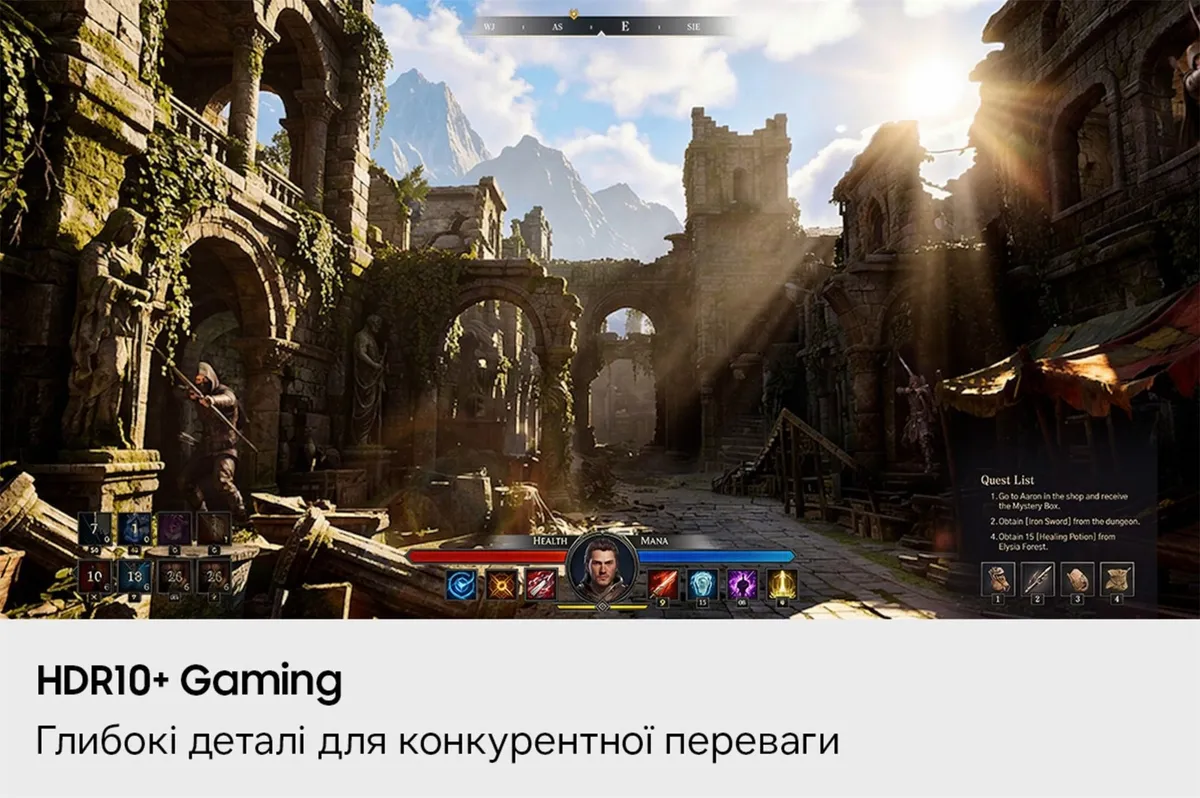 Монiтор Samsung 27" Odyssey Gaming G8 (LS27HG800EFXUA) IPS Black 180Hz - мініатюра 5
