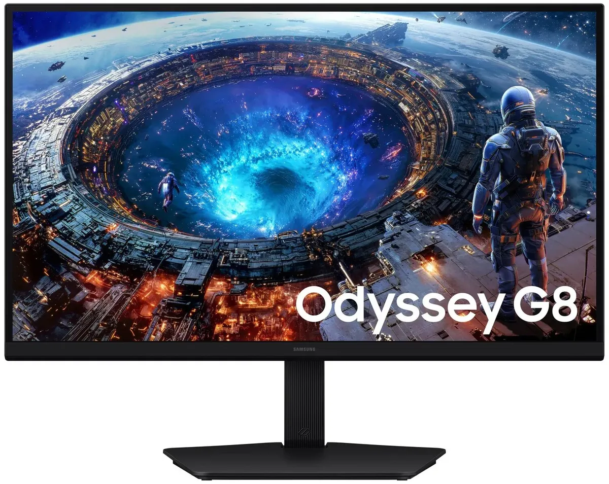 Монiтор Samsung 27" Odyssey Gaming G8 (LS27HG800EFXUA) IPS Black 180Hz - мініатюра 8
