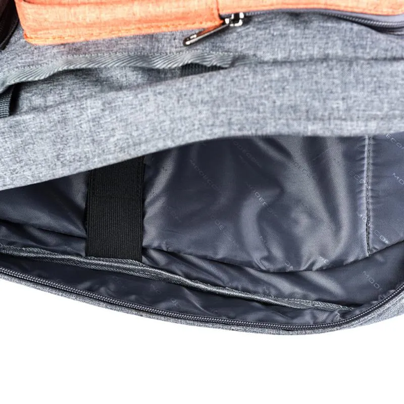 Рюкзак-сумка для ноутбука Modecom Reno 15.6" Gray/Orange (TOR-MC-RENO-ORG) - мініатюра 3