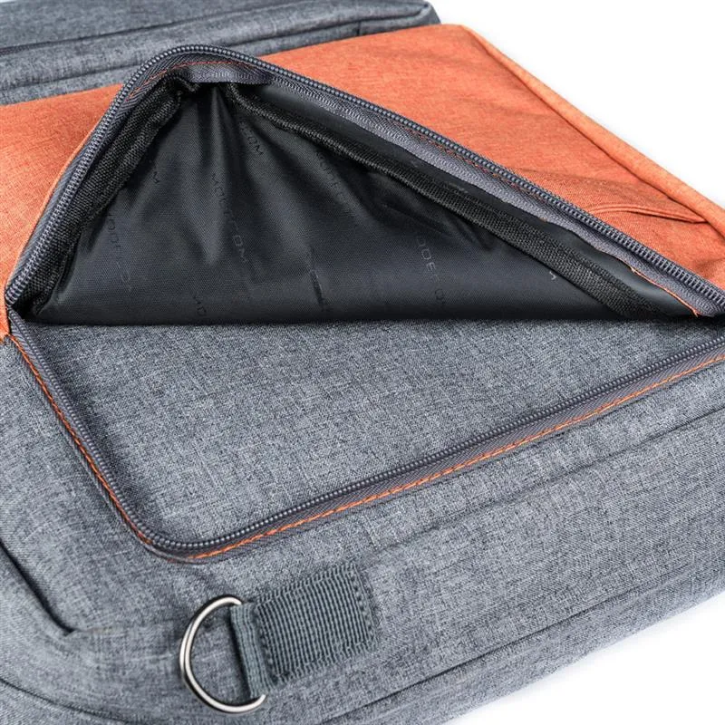 Рюкзак-сумка для ноутбука Modecom Reno 15.6" Gray/Orange (TOR-MC-RENO-ORG) - мініатюра 4
