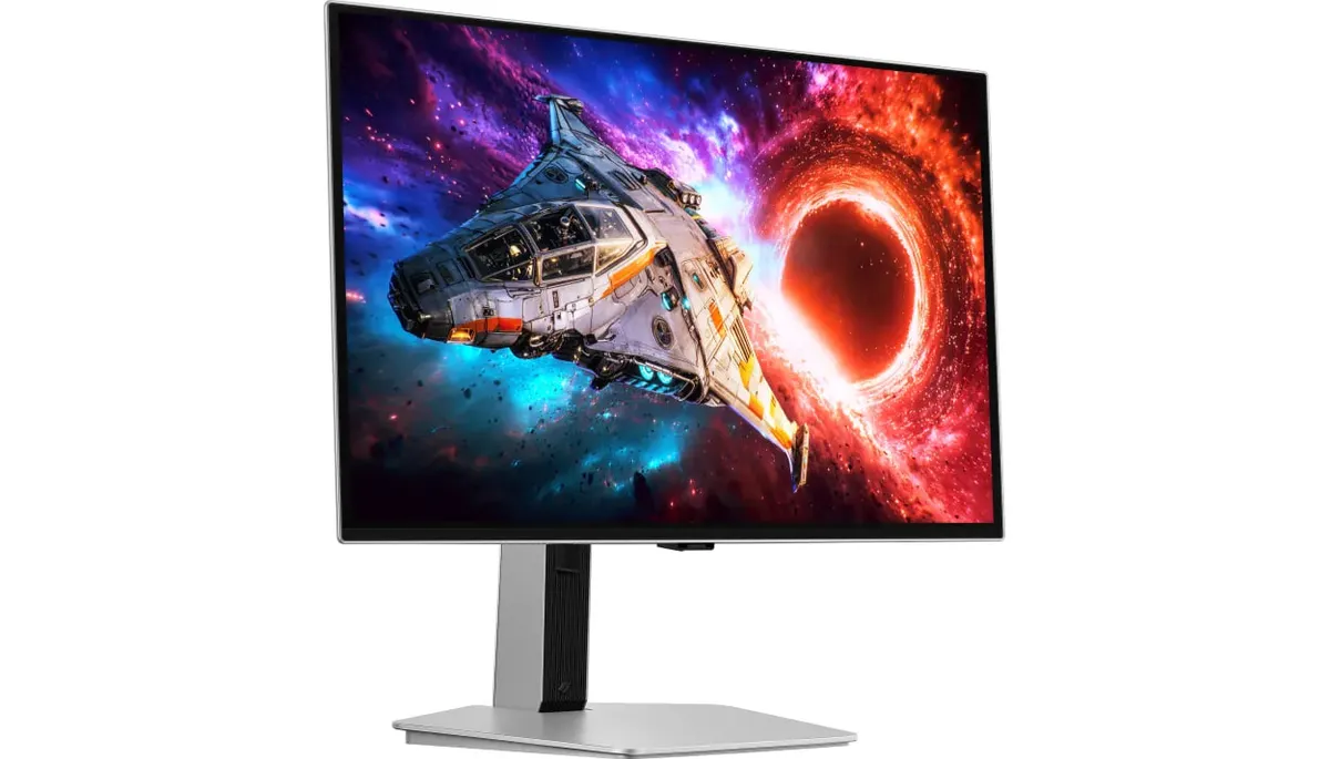 Монiтор Samsung 32" Odyssey Gaming G80SH (LS32HG802SIXUA) OLED Silver 240Hz - мініатюра 4