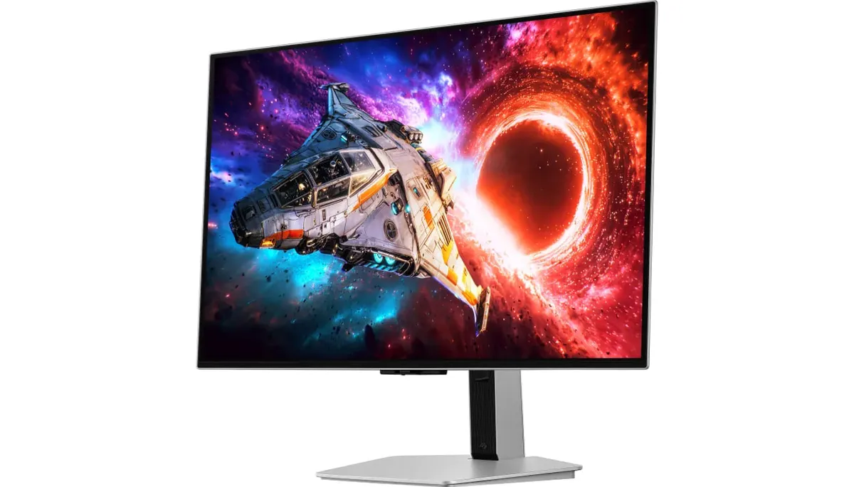 Монiтор Samsung 32" Odyssey Gaming G80SH (LS32HG802SIXUA) OLED Silver 240Hz - мініатюра 5