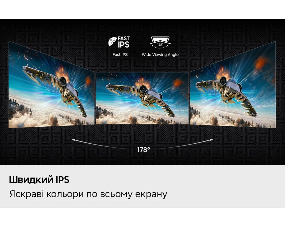 Монiтор Samsung 32" Odyssey Gaming G80HS (LS32HG802ESXUA) IPS Black 165Hz - мініатюра 9