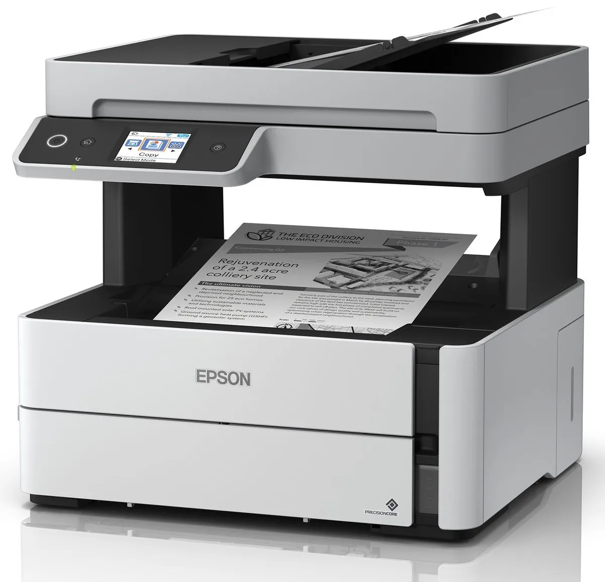 Багатофункційний пристрій А4 Epson M3170 Фабрика друку з WI-FI (C11CG92405) - мініатюра 2