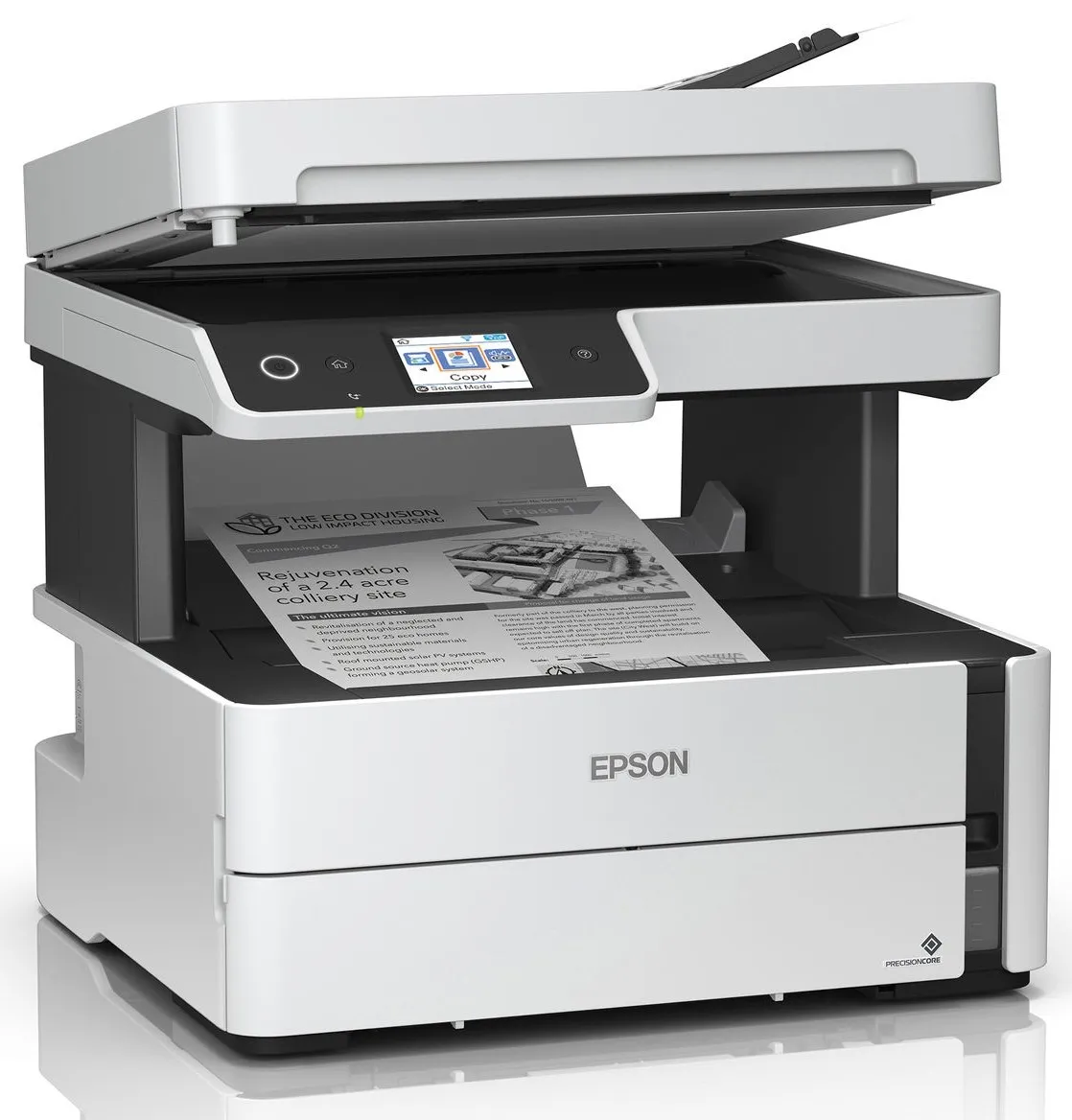 Багатофункційний пристрій А4 Epson M3170 Фабрика друку з WI-FI (C11CG92405) - мініатюра 3